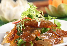 台湾人减肥食谱：海蜇皮+黄瓜丝